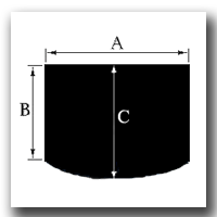 Панорамный с гнутым стеклом